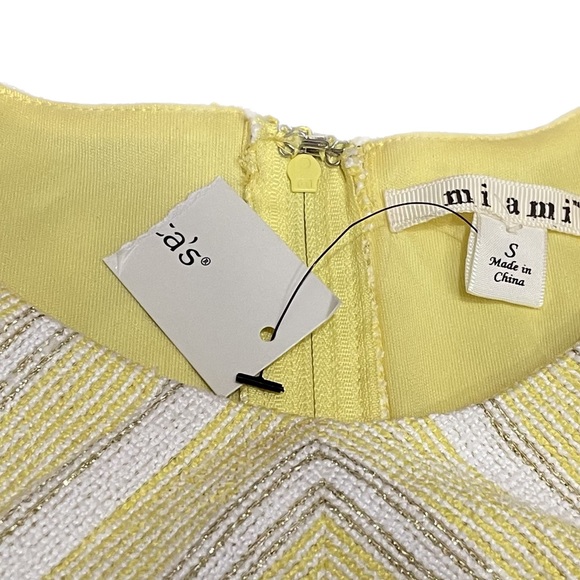 NWT Miami Fit and Flare Striped Dress - Picture 5 of 6